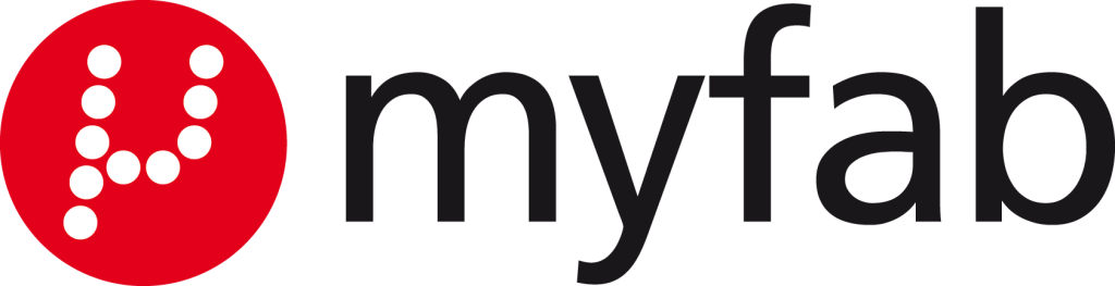 Myfab logotype